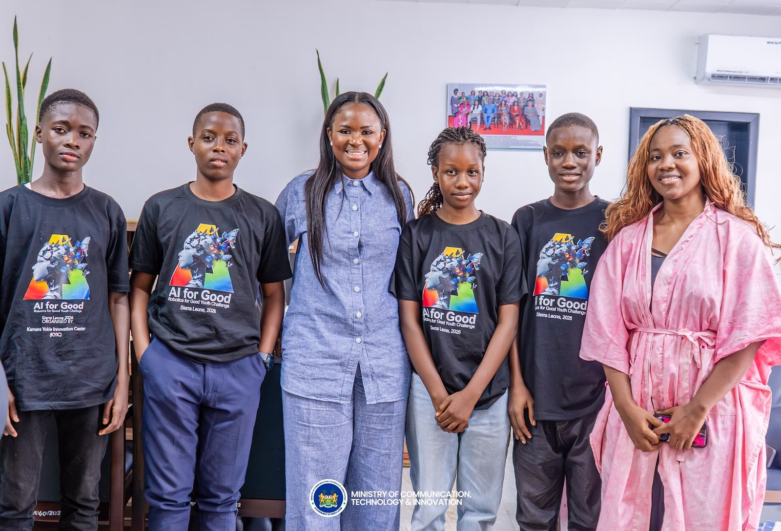 MoCTI and Kamara Yokie Innovation Center Partner on National Robotics for Good Competition