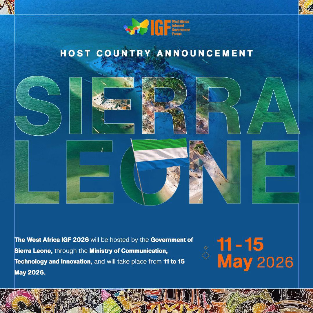 Sierra Leone to Host the 18th West Africa Internet Governance Forum 2026